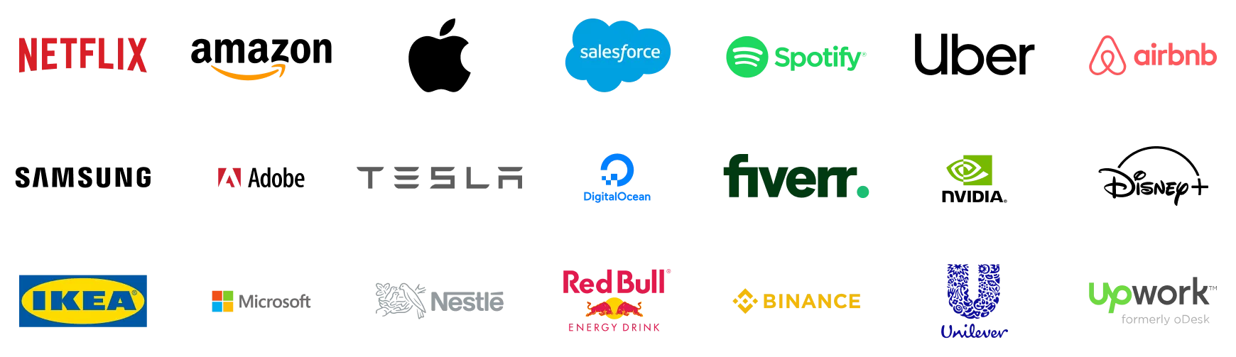 Company logos